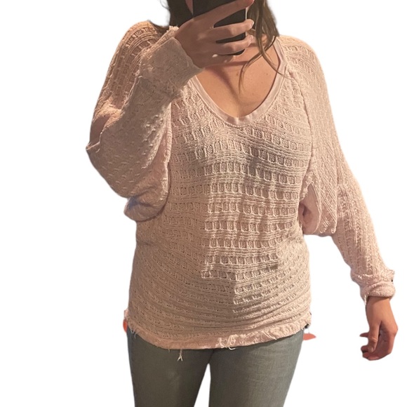 We the Free by Free People Pale Pink Blossom Sweater - Picture 11 of 13